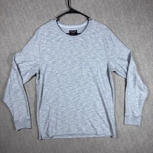 Abercrombie & Fitch Mens Heather Blue Sweater Crew Neck‎ Size Large